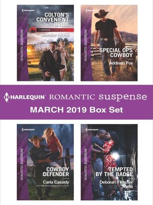 cover image of Harlequin Romantic Suspense March 2019 Box Set